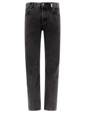 Alexander McQueen Metal Plate Jeans