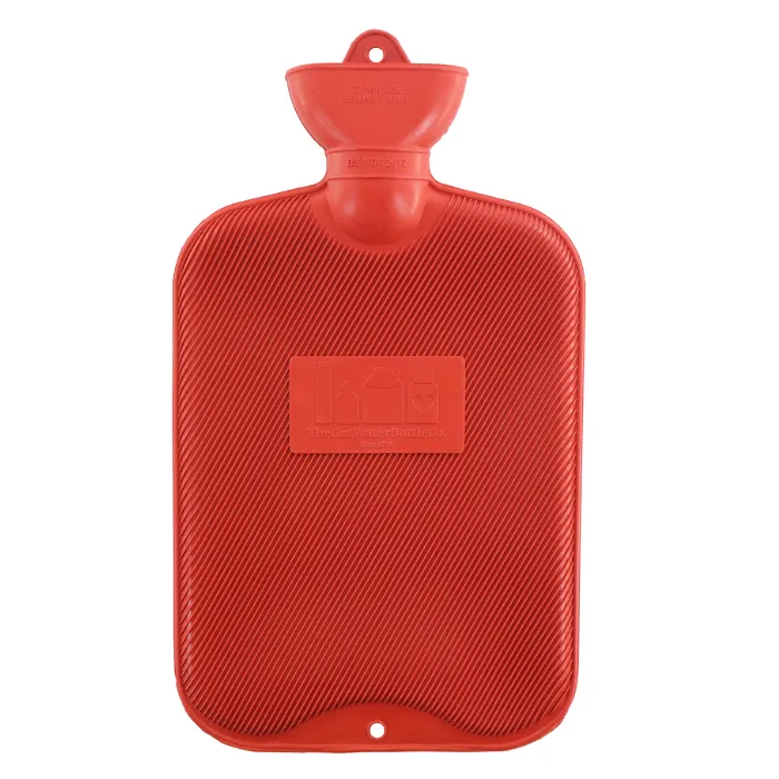 Autumn Offer: Buy 3 get cheapest FREE! 2 Litre Rib Two Sides Rubber Hot Water Bottle from The Hot Water Bottle Co.