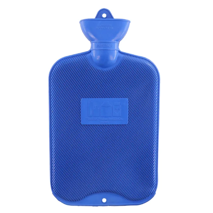 Autumn Offer: Buy 3 get cheapest FREE! 2 Litre Rib Two Sides Rubber Hot Water Bottle from The Hot Water Bottle Co.