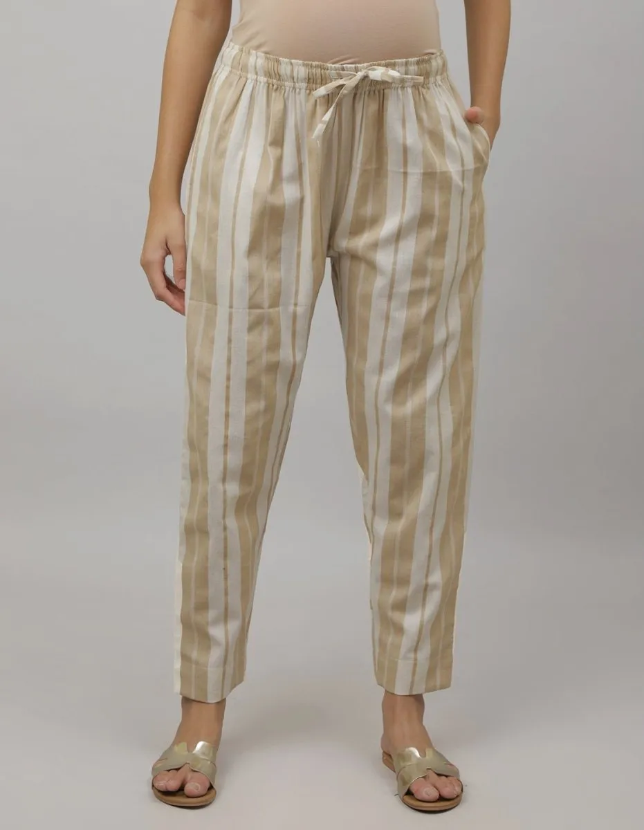 Banana Crepe Maternity Pants