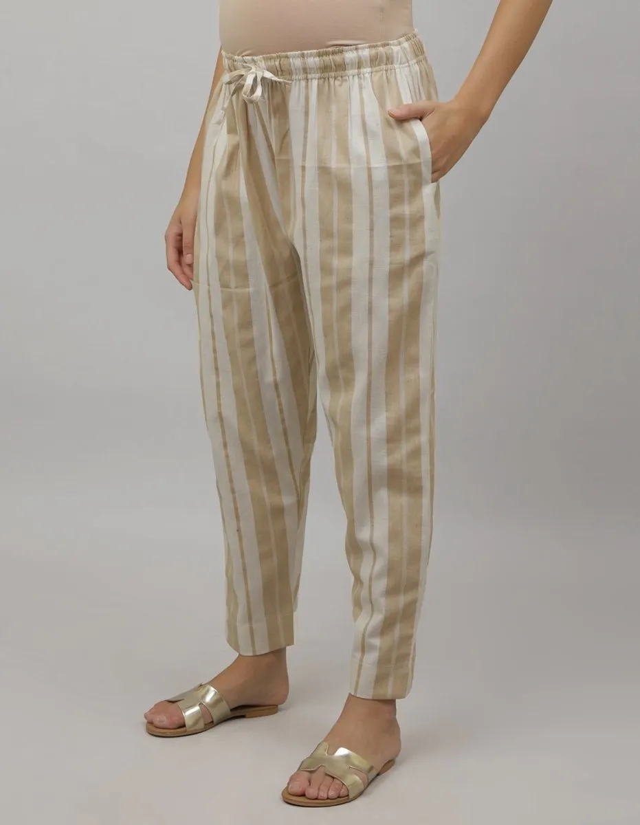 Banana Crepe Maternity Pants