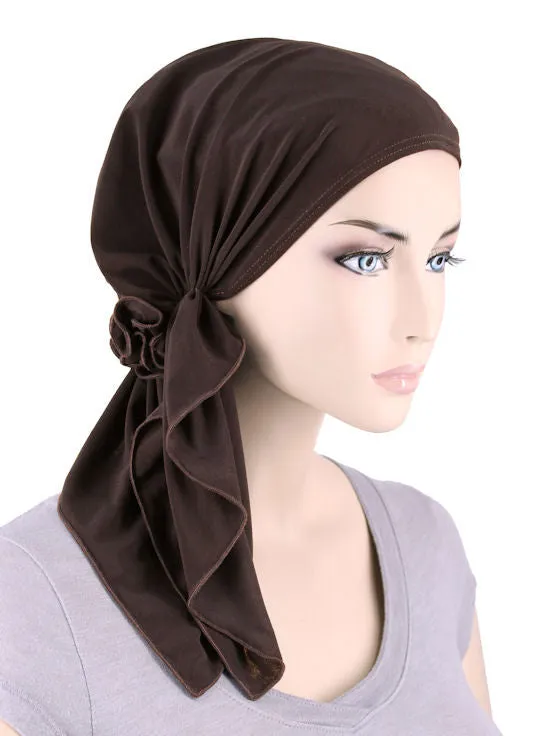 Bella Scarf Chocolate Brown