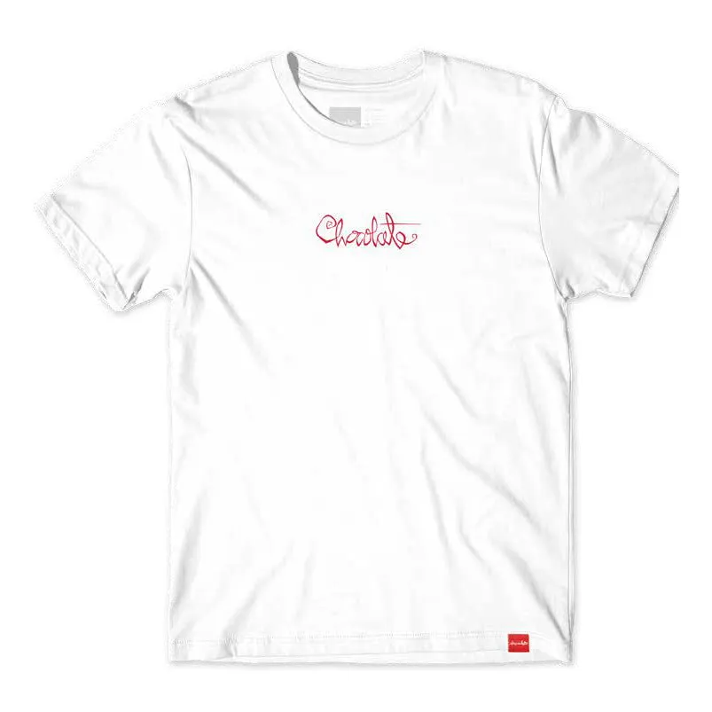 Chocolate '94 Script Tee White