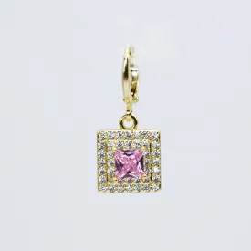 Crystal Square Pendant CH-204