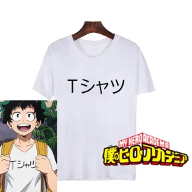 Deku Mall Shirt - Boku no Hero Academia Anime// BNHA Shirt //My Hero Academy Shirt// MHA Midoriya Izuku Cosplay Tee// Japanese TShirt