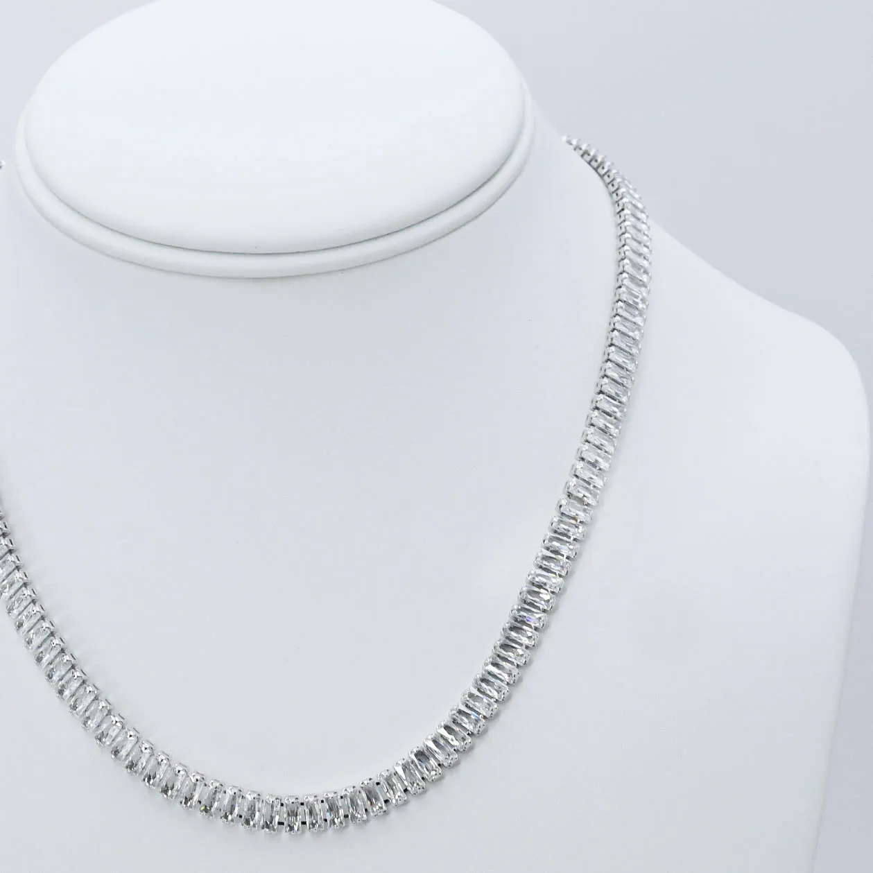 Diamond Dreams Silver Necklace N13