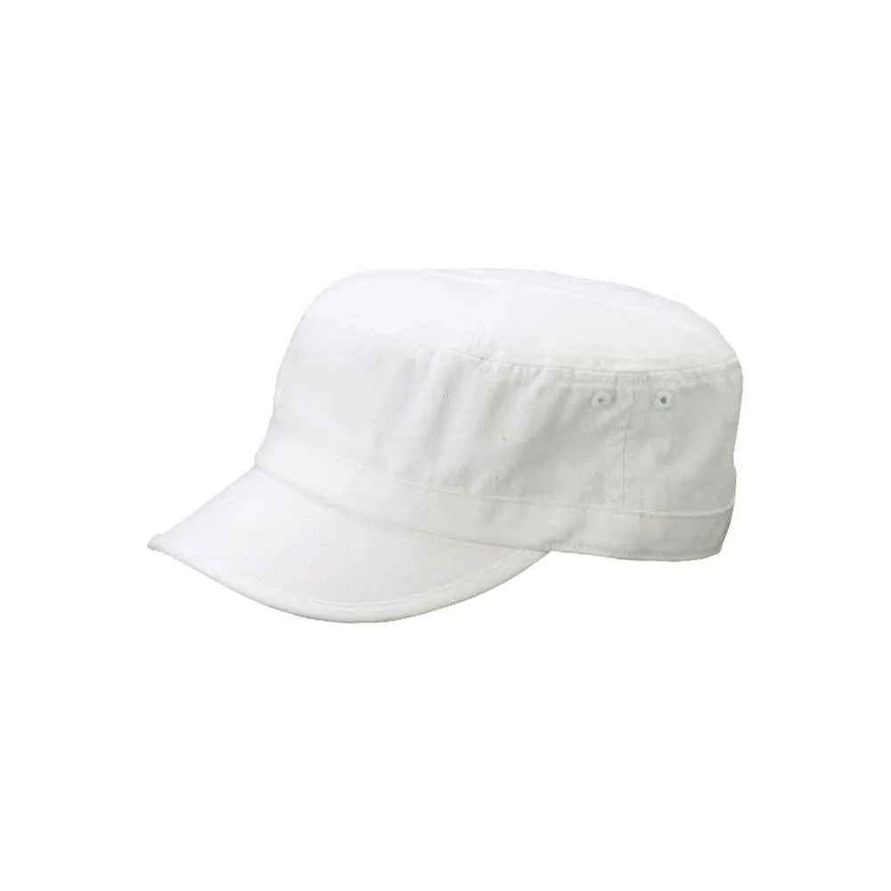 Enzyme Washed Camouflage Cap