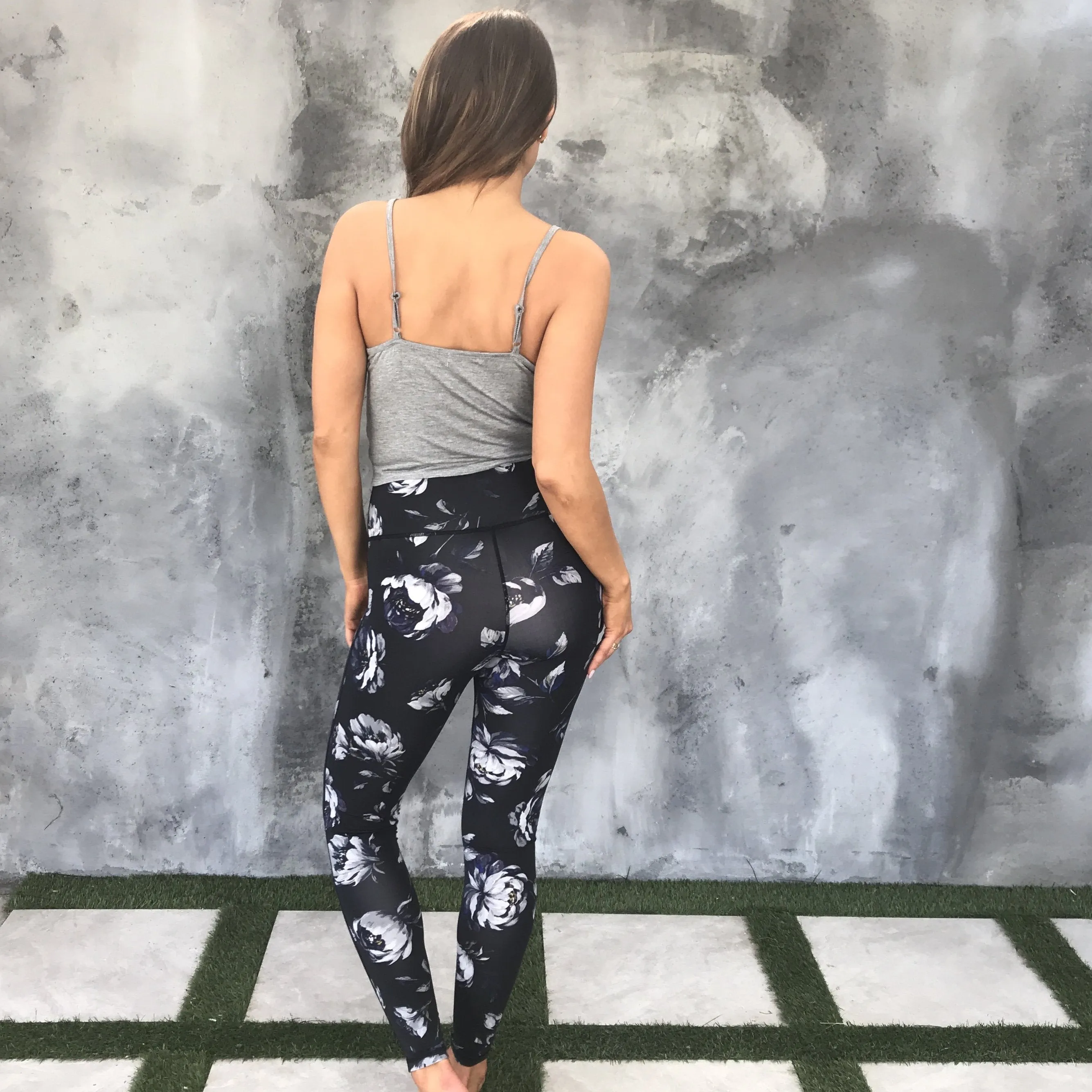 Floral Story Yoga Pants