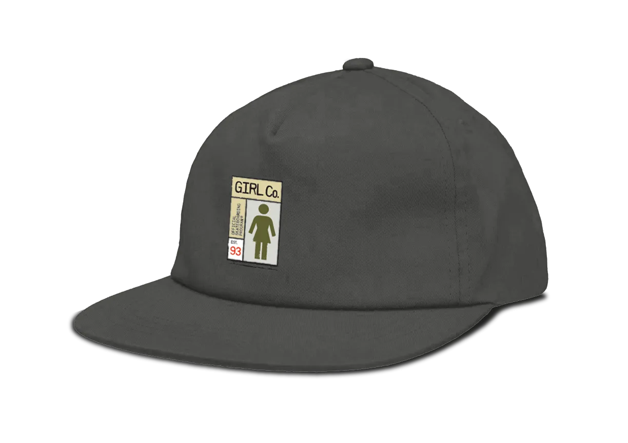 Girl Gridbox 5-Panel Grey