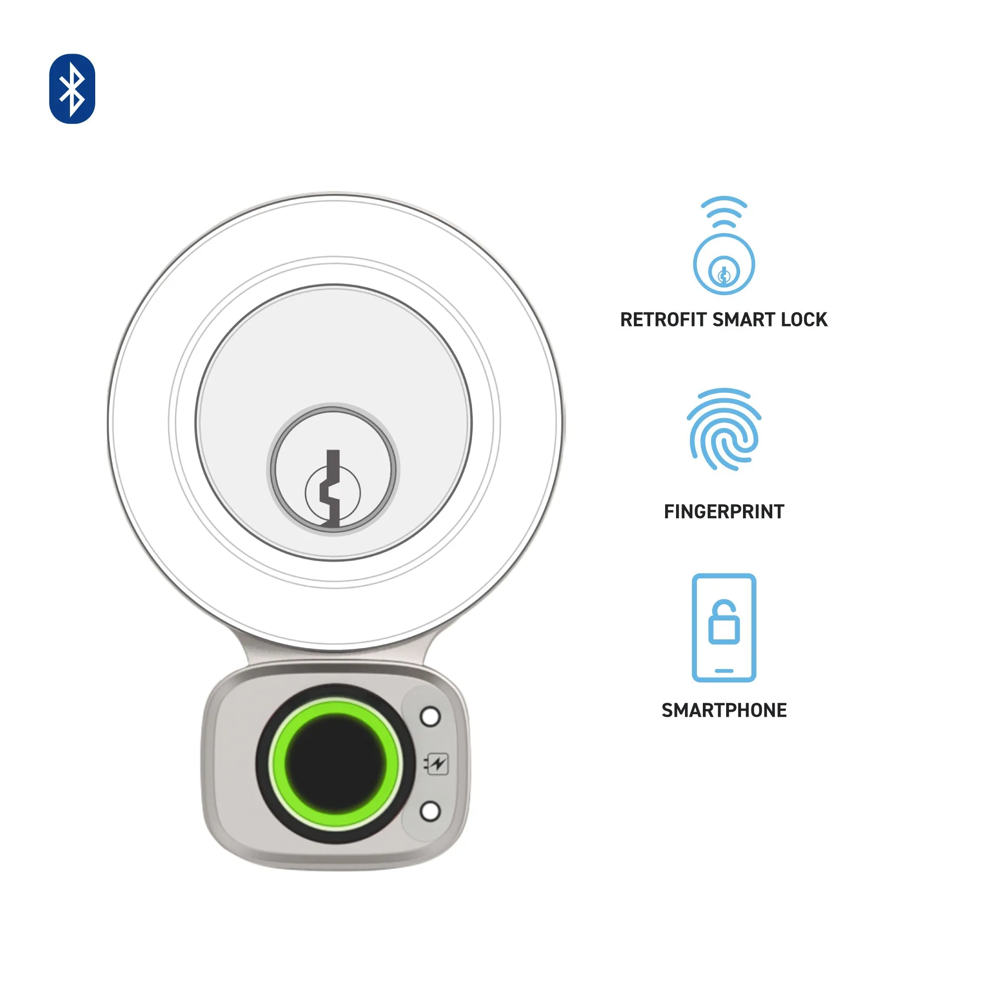 Lockly Access Touch Retrofit Smart Lock