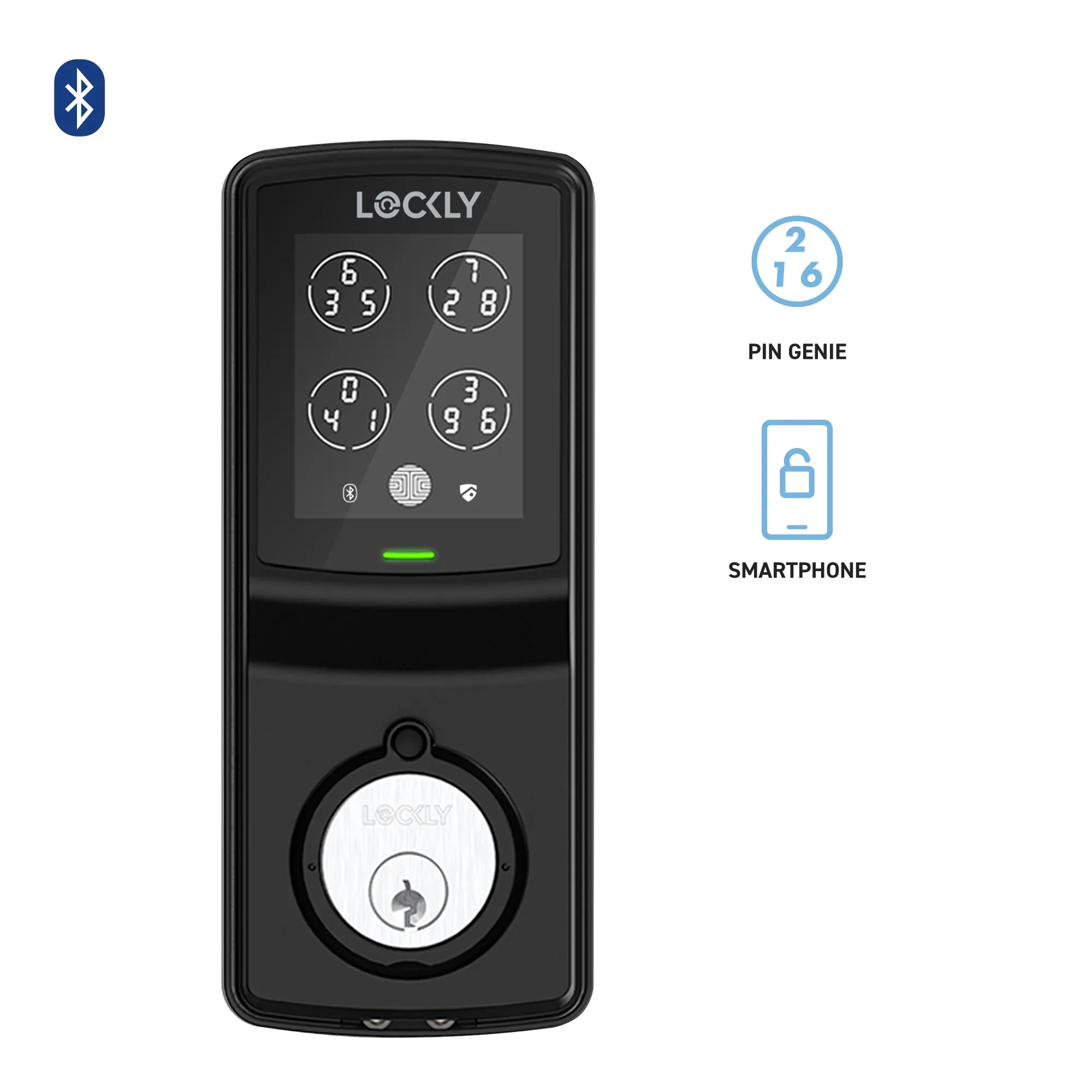 Lockly Model 7S Hack-Proof Keypad Smart Lock