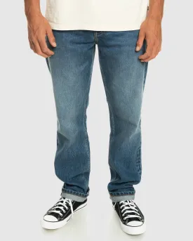 Mens Modern Wave Aged Jeans