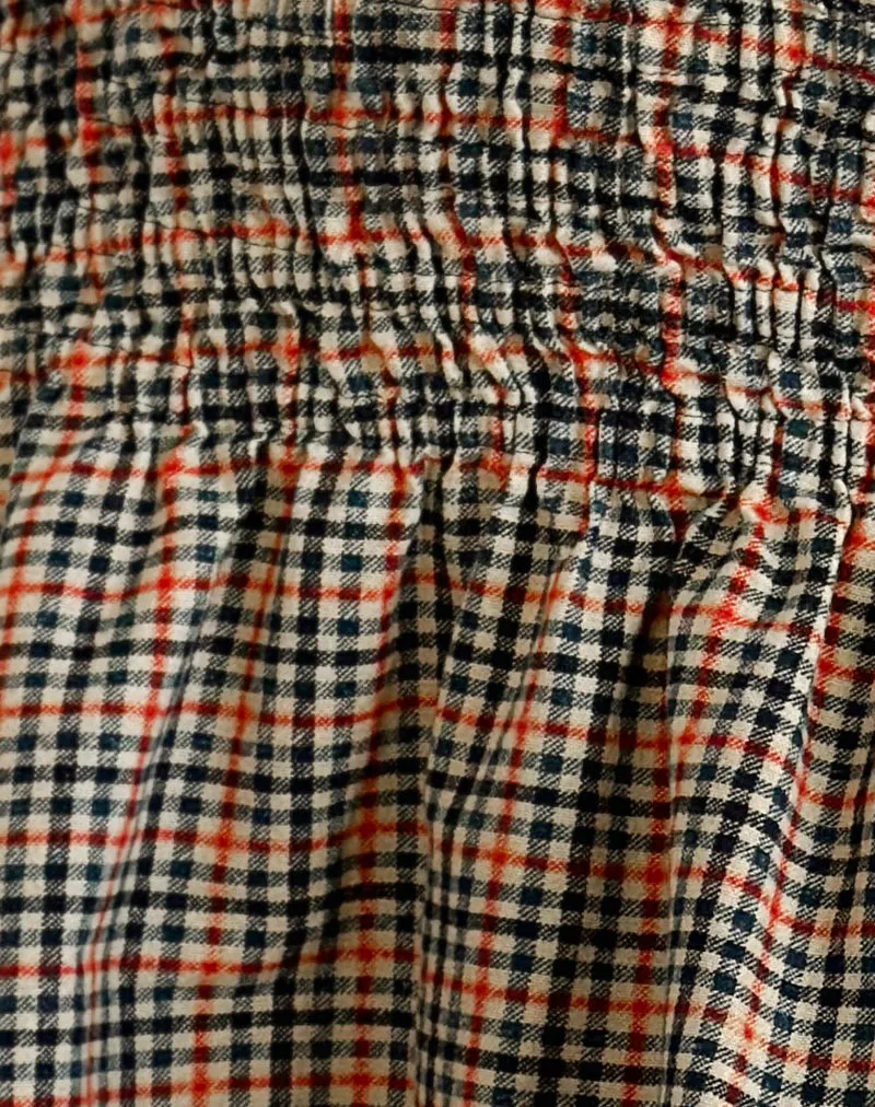 Nelesi Mini Skirt in Country Check