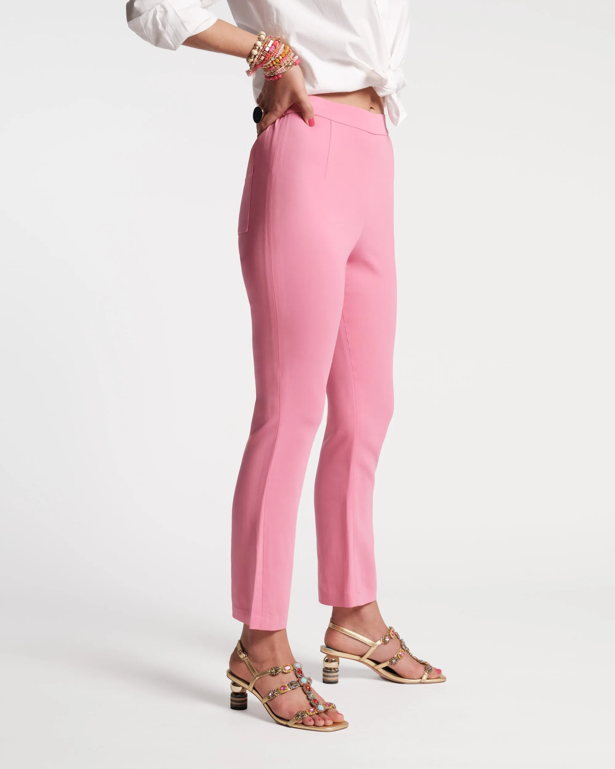 Quincy Stretch Pant Pink