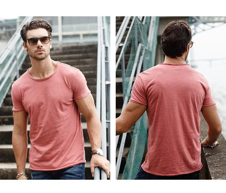 Summer Lite 100% cotton T shirt Men