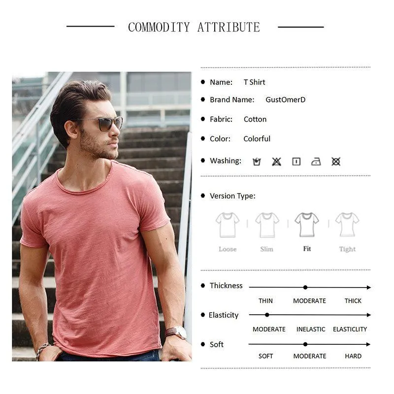 Summer Lite 100% cotton T shirt Men