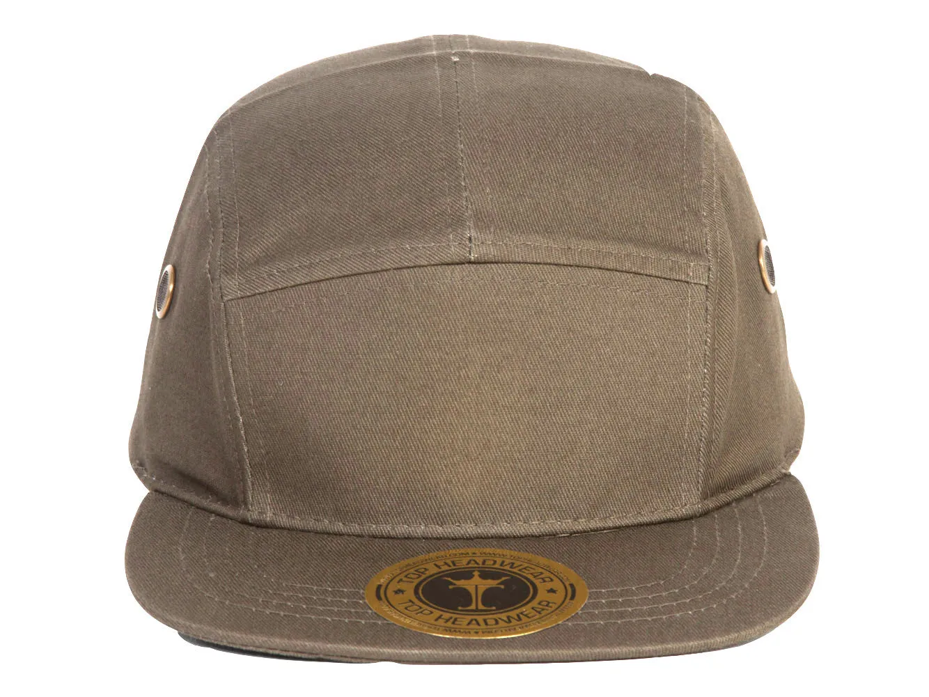 TopHeadwear 5 Panel Adjustable Strap Closure with Vents