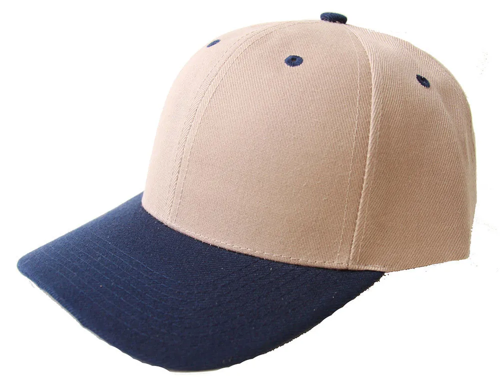 TopHeadwear Blank Baseball Hat Adjustable Hook and Loop Closure