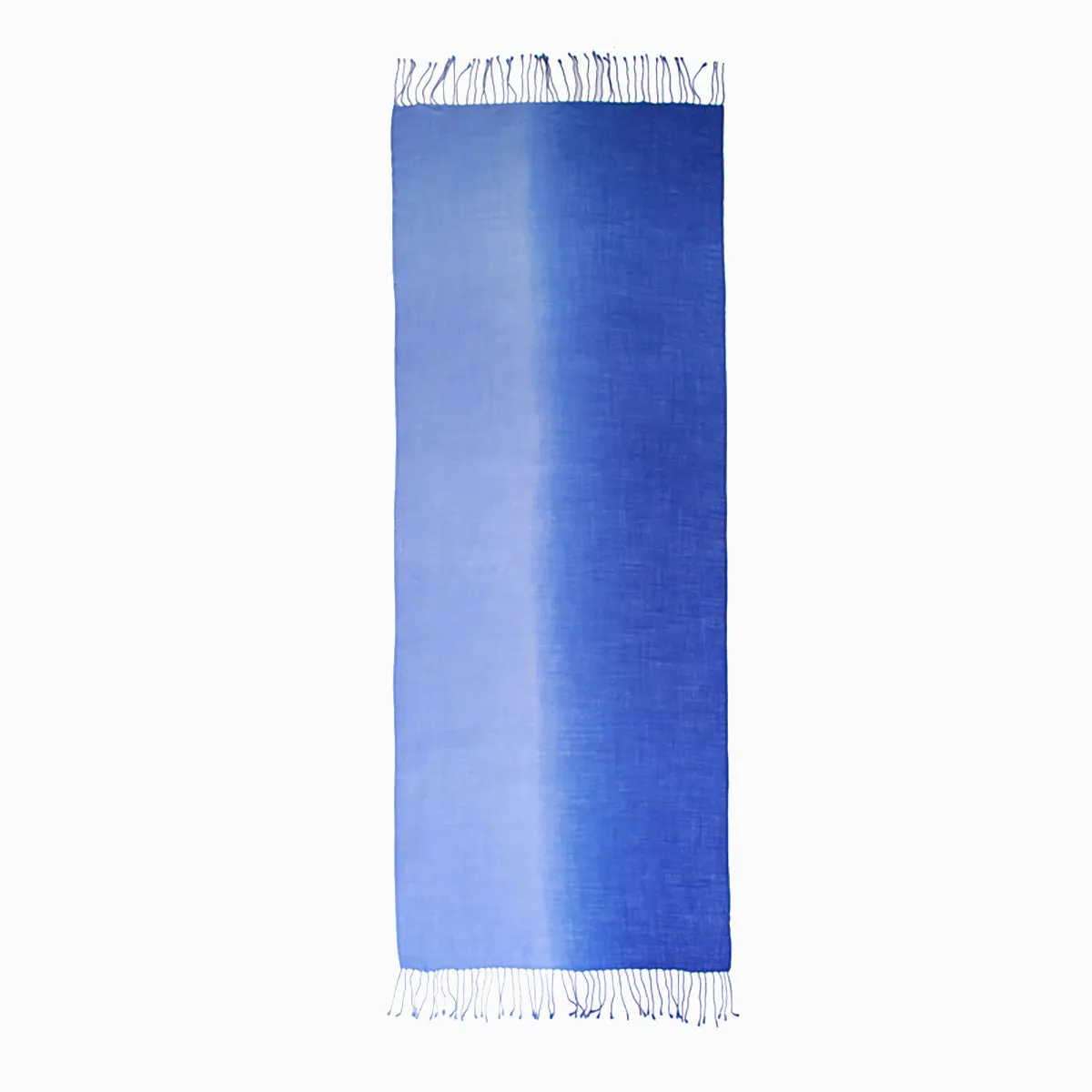 Ugg 100% Merino Wool Tie Dye Scarf Sky and Blue