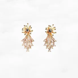 Versatile Firework Zircon Stud Earrings