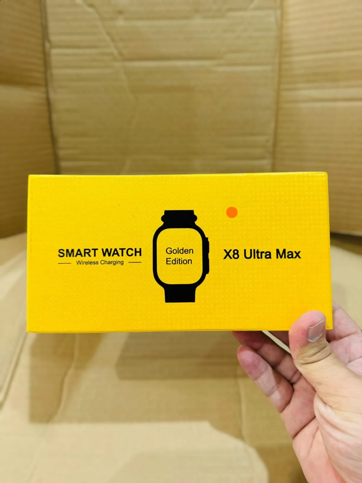 X8 Ultra Max Smart Watch Gold Edition